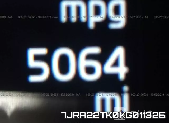 7JRA22TK0KG011325 фото 8