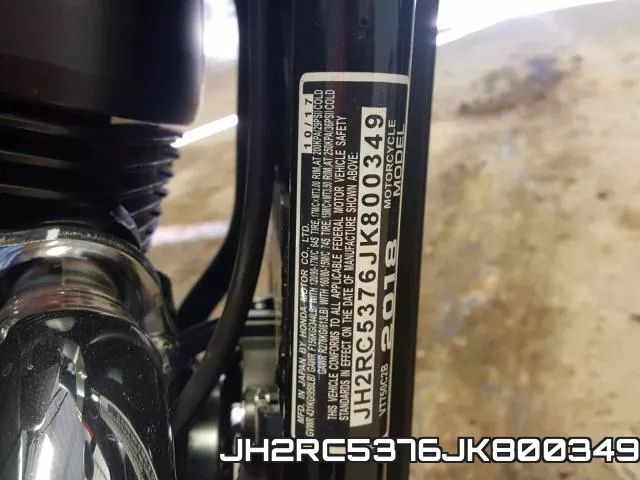 JH2RC5376JK800349 фото 2