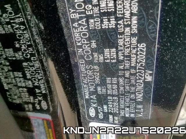 KNDJN2A22J7520226 фото 2
