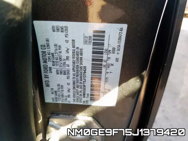 NM0GE9F75J1379420 фото 2