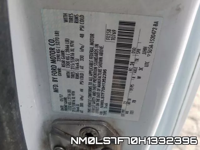 NM0LS7F70H1332396 фото 2