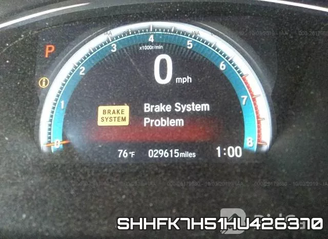 SHHFK7H51HU426370 фото 8