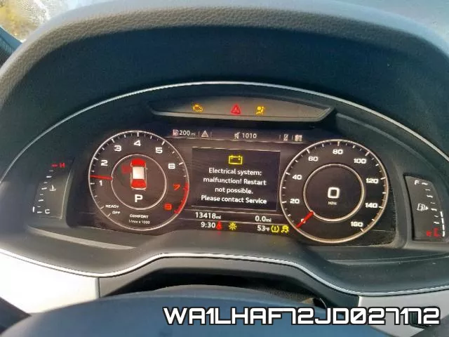 WA1LHAF72JD027172 фото 9