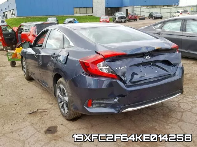 19XFC2F64KE014258 фото 4