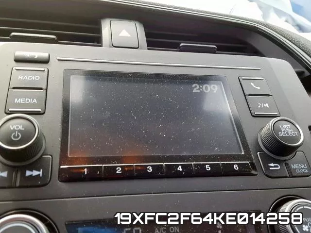 19XFC2F64KE014258 фото 10