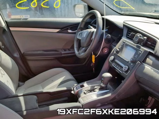 19XFC2F6XKE206994 фото 6