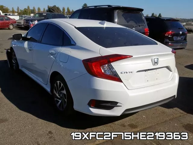 19XFC2F75HE219363 фото 3