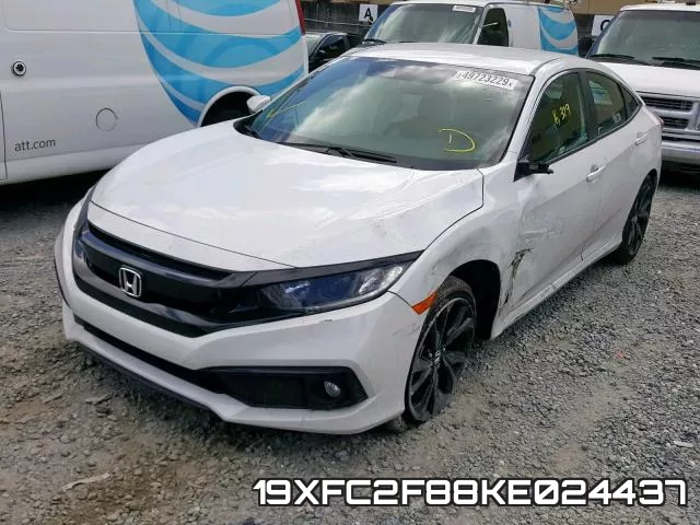 19XFC2F88KE024437 фото 3