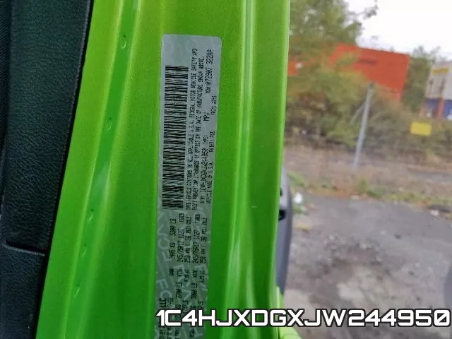 1C4HJXDGXJW244950 фото 2