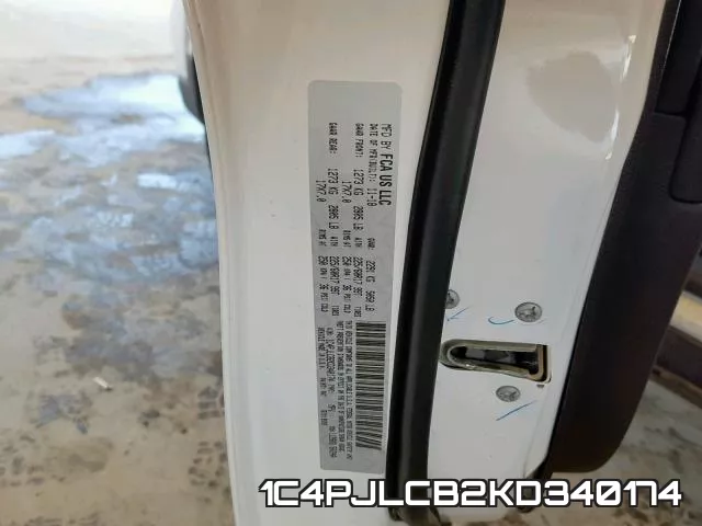 1C4PJLCB2KD340174 фото 2
