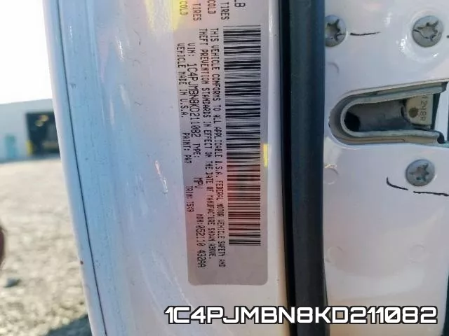 1C4PJMBN8KD211082 фото 2