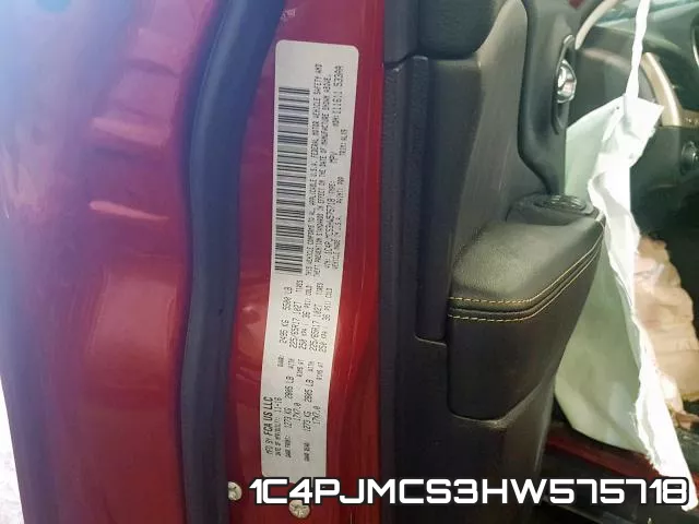 1C4PJMCS3HW575718 фото 2
