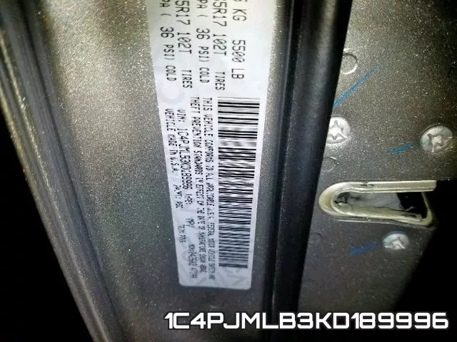 1C4PJMLB3KD189996 фото 2