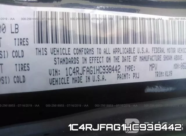 1C4RJFAG1HC938442 фото 10
