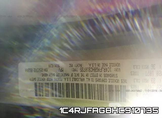 1C4RJFAG8HC910735 фото 10
