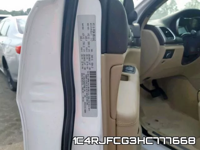 1C4RJFCG3HC777668 фото 2