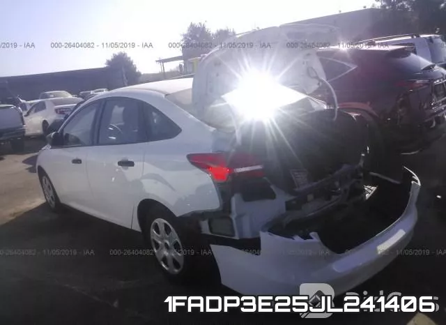 1FADP3E25JL241406 фото 4