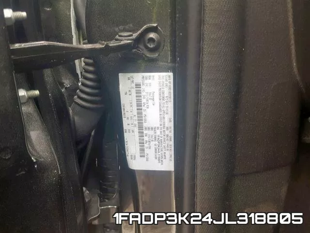 1FADP3K24JL318805 фото 2