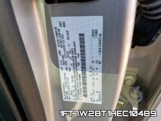 1FT7W2BT1HEC10489 фото 2