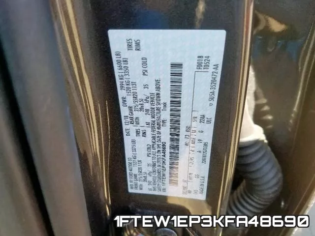 1FTEW1EP3KFA48690 фото 2