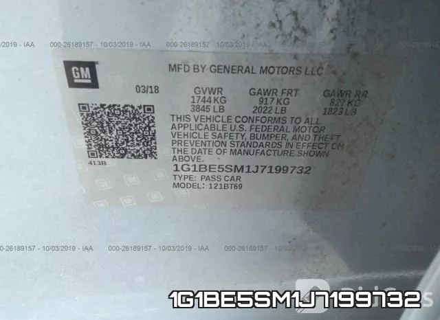 1G1BE5SM1J7199732 фото 10