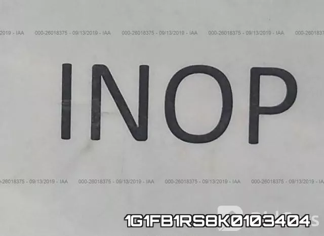 1G1FB1RS8K0103404 фото 8