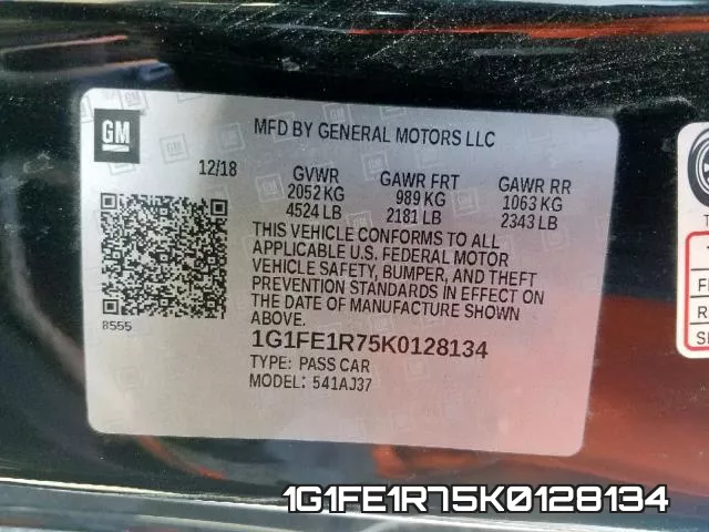 1G1FE1R75K0128134 фото 2