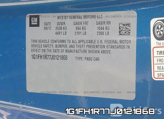 1G1FH1R77J0121868 фото 10