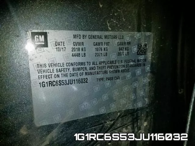 1G1RC6S53JU116032 фото 2