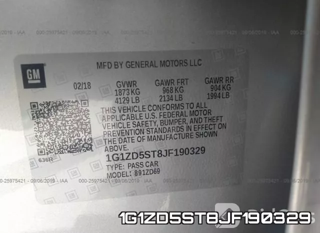 1G1ZD5ST8JF190329 фото 10