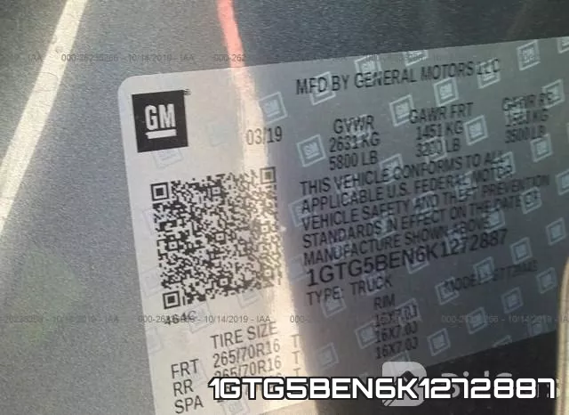 1GTG5BEN6K1272887 фото 10