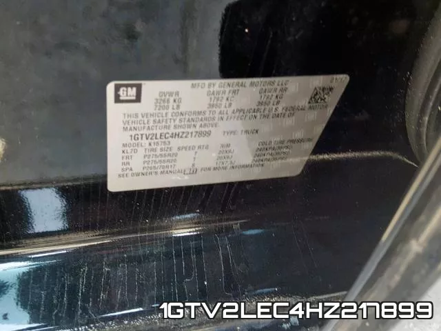 1GTV2LEC4HZ217899 фото 2