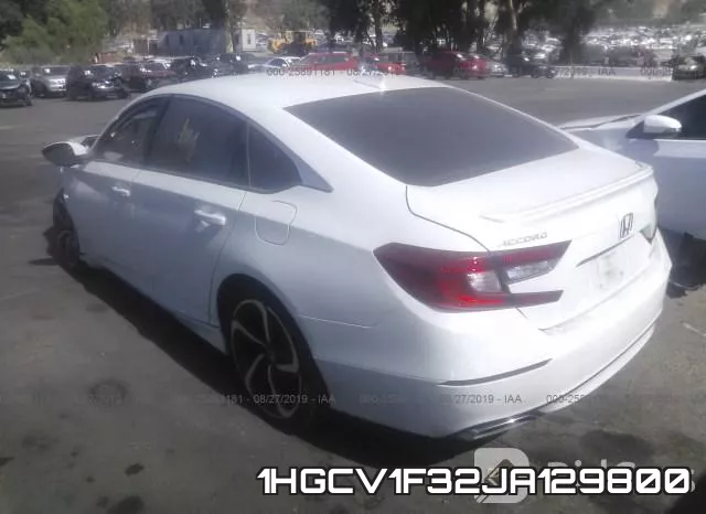 1HGCV1F32JA129800 фото 4