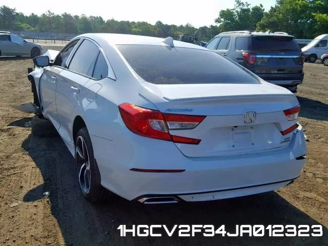 1HGCV2F34JA012323 фото 4