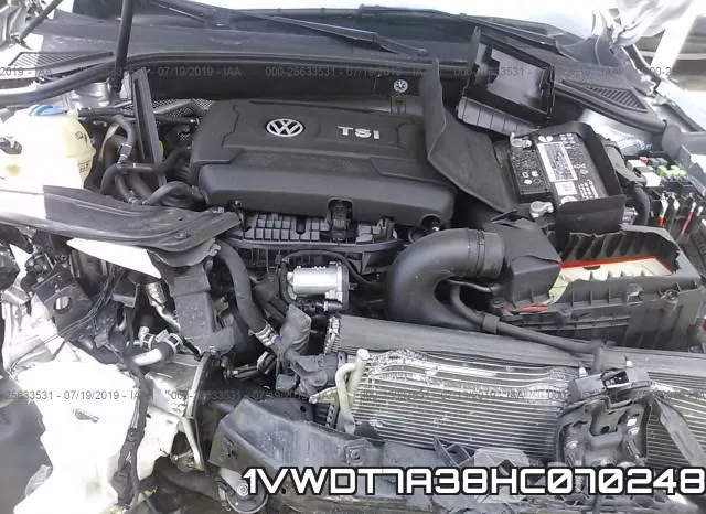 1VWDT7A38HC070248 фото 2