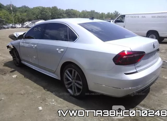 1VWDT7A38HC070248 фото 4