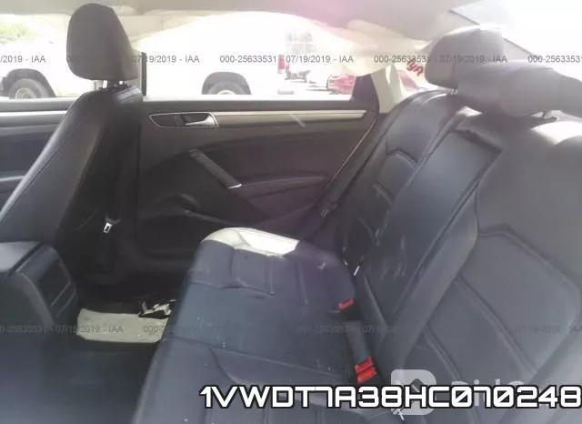 1VWDT7A38HC070248 фото 9
