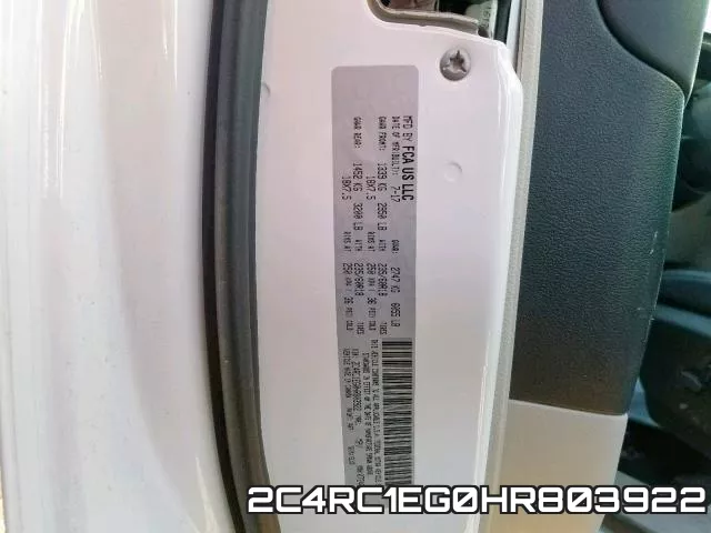 2C4RC1EG0HR803922 фото 2