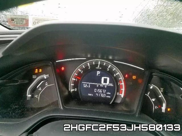 2HGFC2F53JH580133 фото 8
