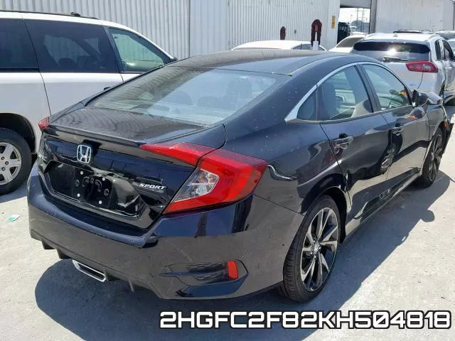 2HGFC2F82KH504818 фото 4