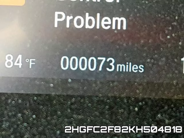 2HGFC2F82KH504818 фото 7