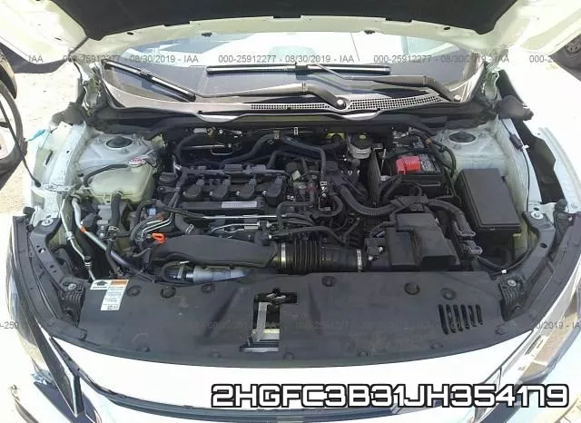 2HGFC3B31JH354179 фото 2