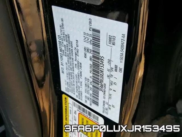 3FA6P0LUXJR153495 фото 2