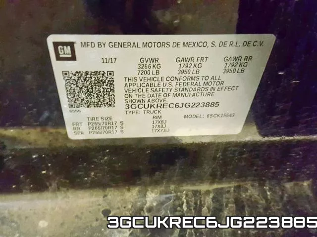 3GCUKREC6JG223885 фото 2