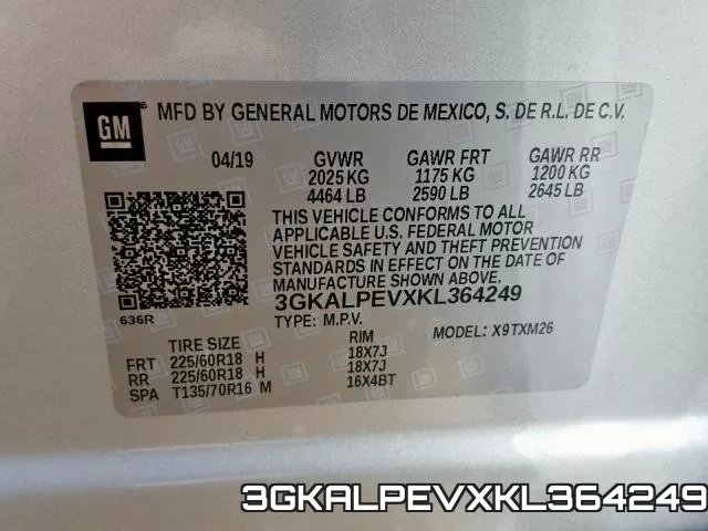 3GKALPEVXKL364249 фото 2