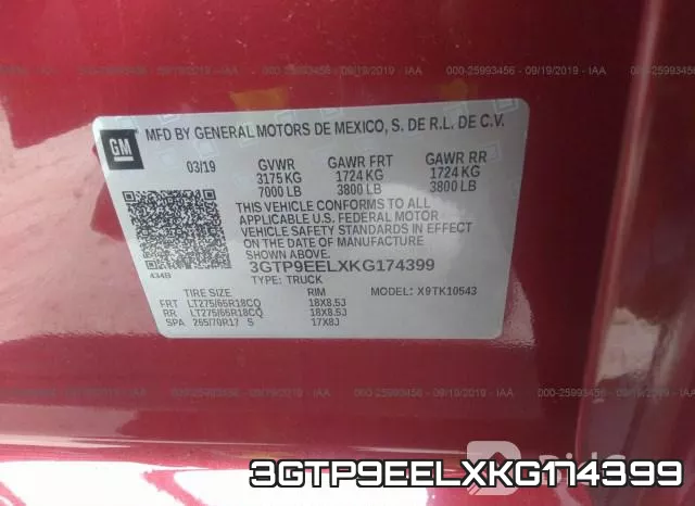 3GTP9EELXKG174399 фото 10