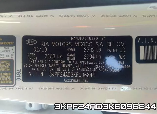 3KPF24AD3KE096844 фото 10