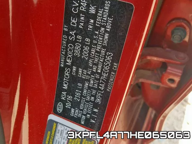 3KPFL4A77HE065063 фото 2