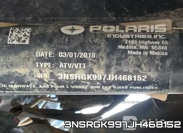 3NSRGK997JH468152 фото 2