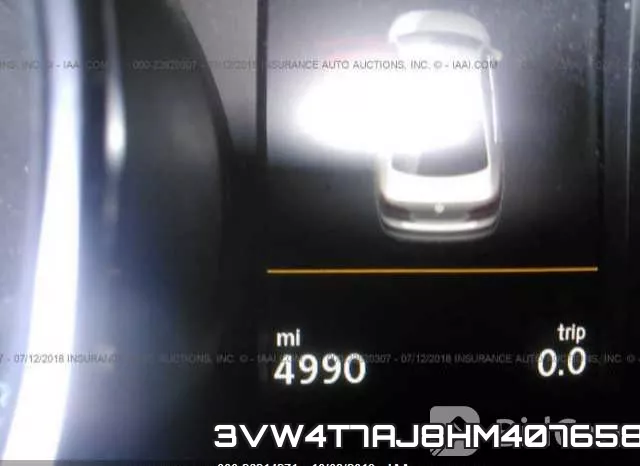 3VW4T7AJ8HM407658 фото 8